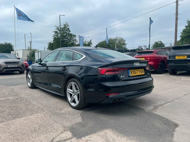 Audi A5 Tdi S Line Sportback Black #3
