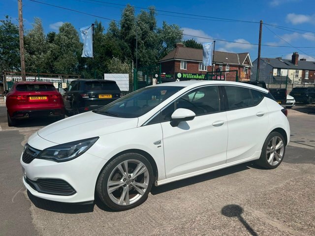 Vauxhall Astra Turbo Sri VX Line White #2