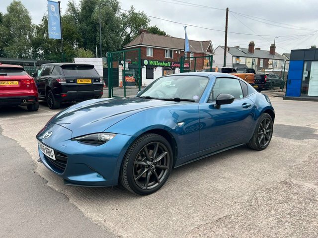 Mazda MX-5 RF Skyactiv-g Sport Black Convertible Blue #2