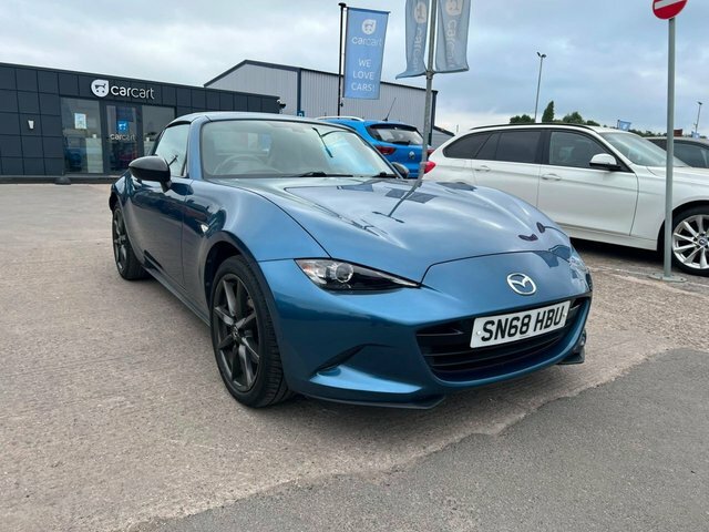 Mazda MX-5 RF Skyactiv-g Sport Black Convertible Blue
