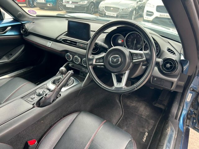 Mazda MX-5 RF Skyactiv-g Sport Black Convertible Blue #5