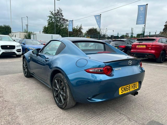 Mazda MX-5 RF Skyactiv-g Sport Black Convertible Blue #3