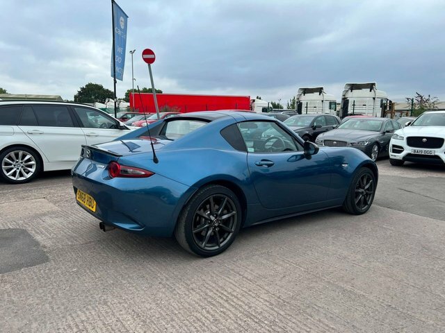 Mazda MX-5 RF Skyactiv-g Sport Black Convertible Blue #4