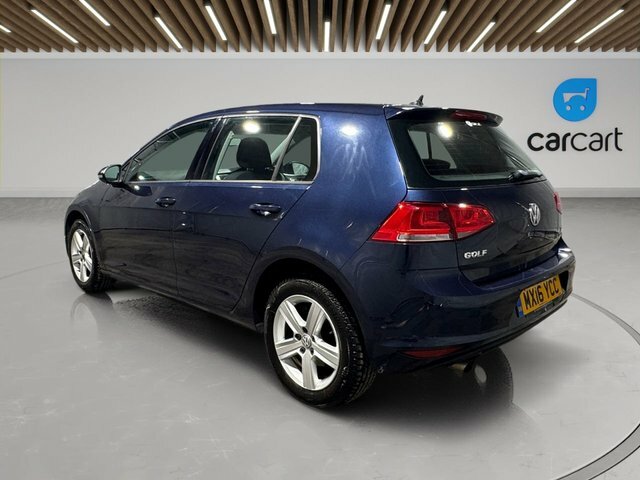 Volkswagen Golf Tdi Bluemotion Tech Match Blue #4