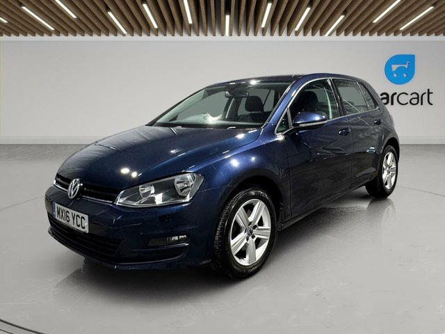 Volkswagen Golf Tdi Bluemotion Tech Match Blue #2