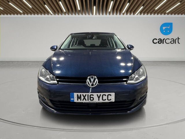 Volkswagen Golf Tdi Bluemotion Tech Match Blue