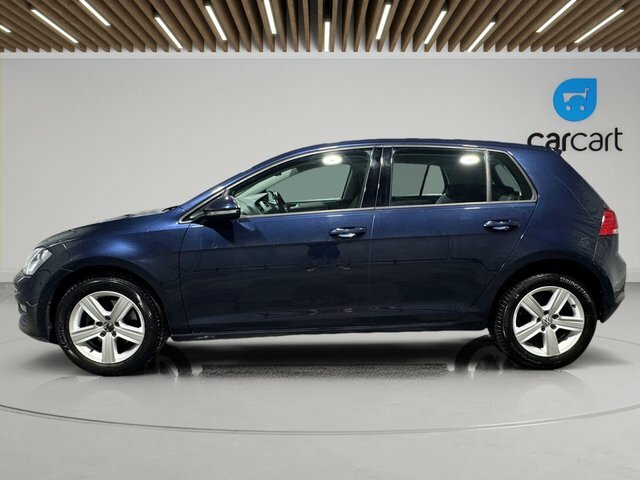 Volkswagen Golf Tdi Bluemotion Tech Match Blue #3