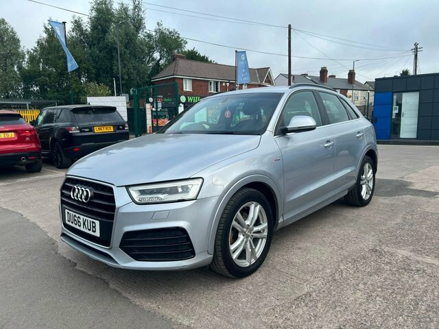 Audi Q3 Tdi S Line Suv Silver #2
