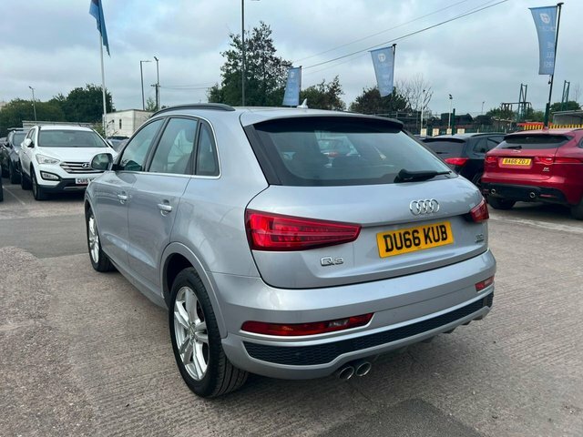Audi Q3 Tdi S Line Suv Silver #3