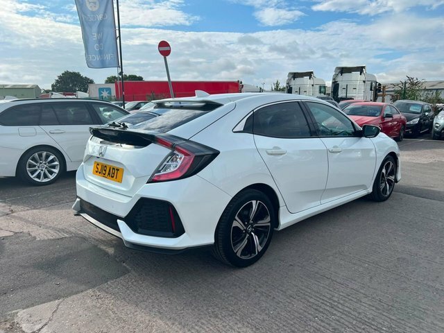 Honda Civic Vtec Turbo Sr Hatchback White #4