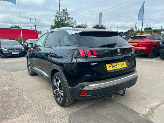 Peugeot 3008 Bluehdi Allure Suv Black #3