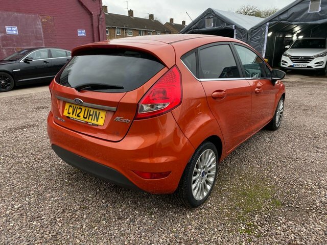 Ford Fiesta Titanium 96 Bhp Red #5