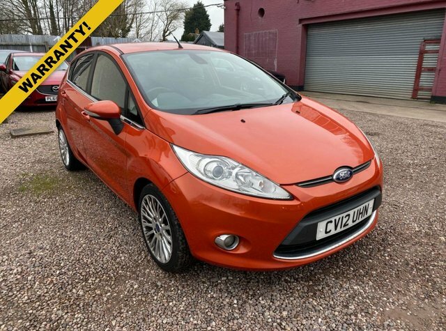 Ford Fiesta Titanium 96 Bhp Red