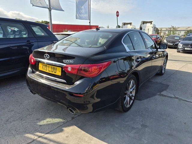 Infiniti Q50 Sport Saloon Black #4
