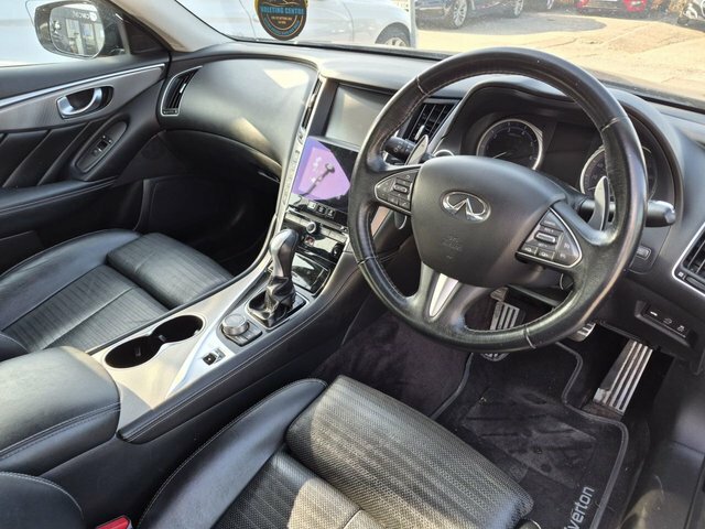 Infiniti Q50 Sport Saloon Black #5