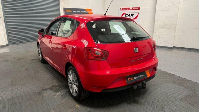 Seat Ibiza 1.4 Toca Hatchback Euro 5 85 Ps Red #4