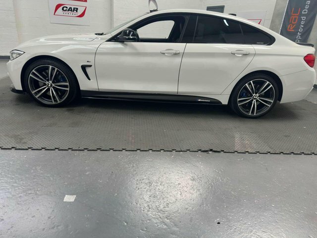BMW 4 Series Gran Coupe 3.0 435D M Sport Hatchback Xdrive White #3