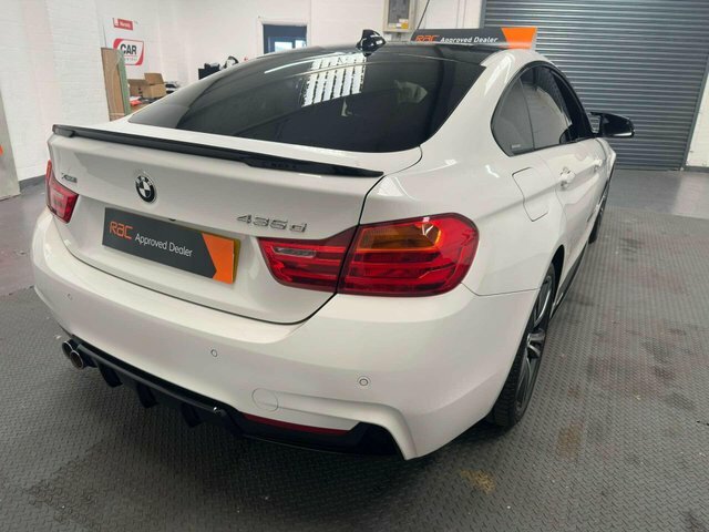 BMW 4 Series Gran Coupe 3.0 435D M Sport Hatchback Xdrive White #6