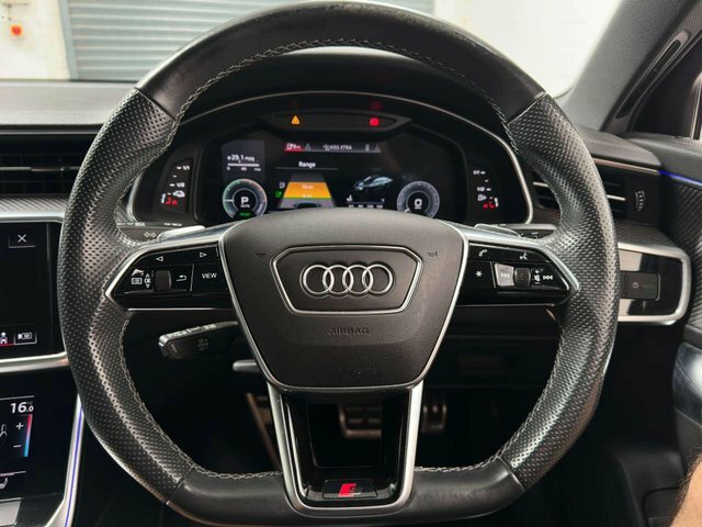 Audi A6 Saloon Sport White #10