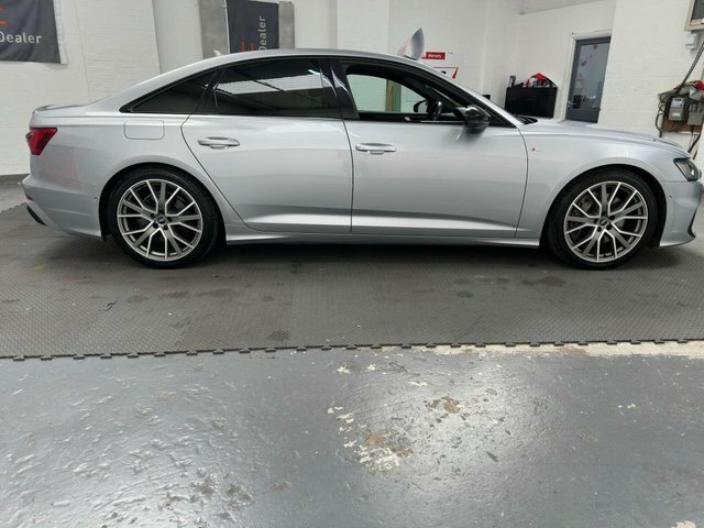 Audi A6 Saloon Sport White #7