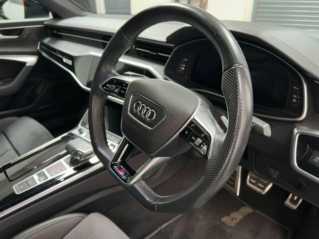 Audi A6 Saloon Sport White #9