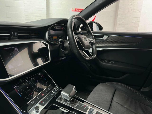 Audi A6 Saloon Sport White #20