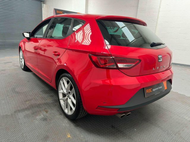 Seat Leon 2.0 Tdi Cr Fr Hatchback Dsg Euro 5 Ss Red #4