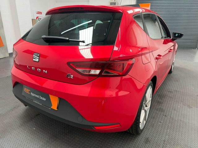 Seat Leon 2.0 Tdi Cr Fr Hatchback Dsg Euro 5 Ss Red #6