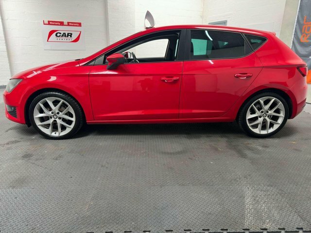 Seat Leon 2.0 Tdi Cr Fr Hatchback Dsg Euro 5 Ss Red #3
