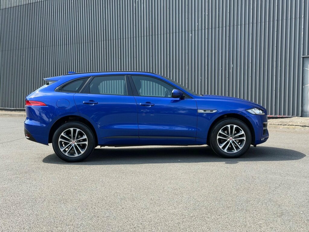 Jaguar F-Pace 2.0 D180 R-sport Awd Euro 6 Ss Blue #4
