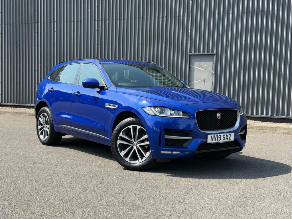 Jaguar F-Pace 2.0 D180 R-sport Awd Euro 6 Ss Blue #2