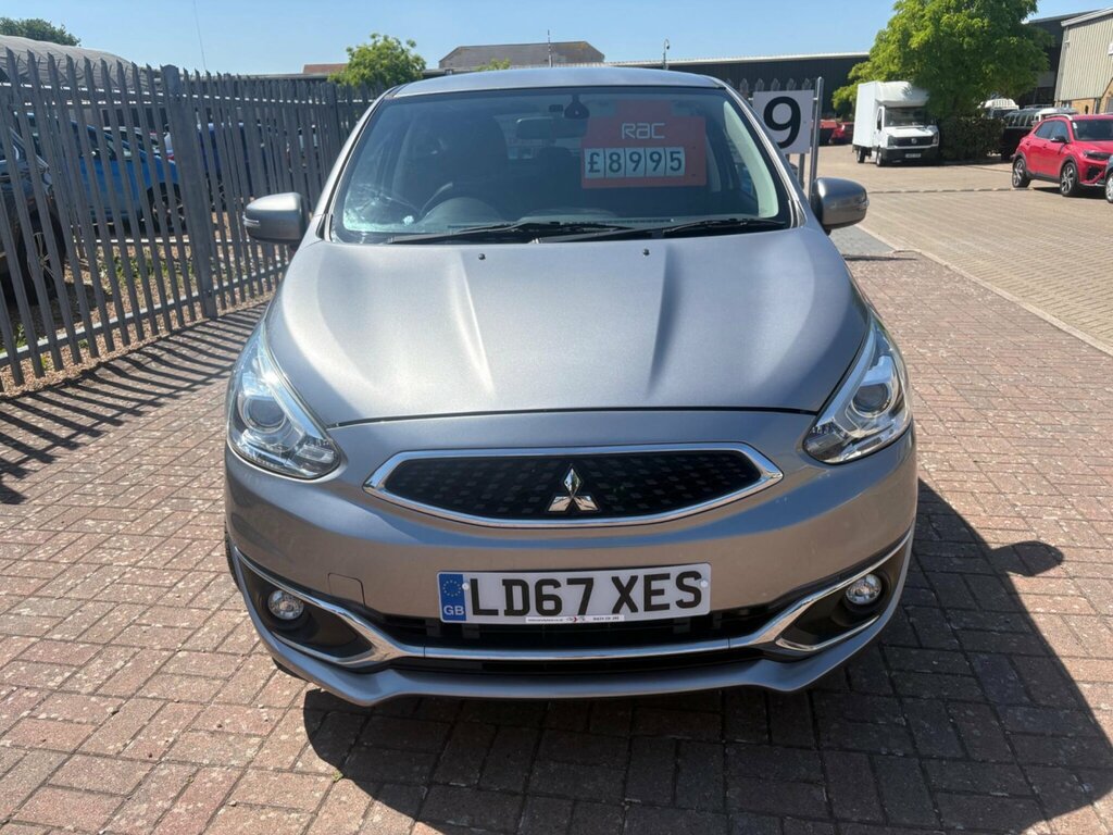 Mitsubishi Mirage 1.2 Juro Cvt Euro 6 Ss Grey #2