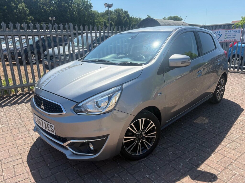 Mitsubishi Mirage 1.2 Juro Cvt Euro 6 Ss Grey