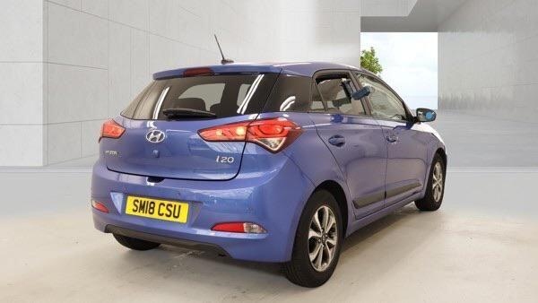 Hyundai I20 1.2 Go Se Euro 6 Blue #4