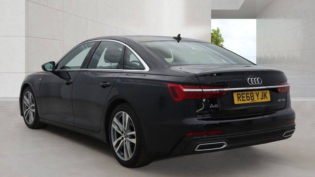 Audi A6 Saloon 2.0 Tdi 40 S Line S Tronic Euro 6 Ss Black #3