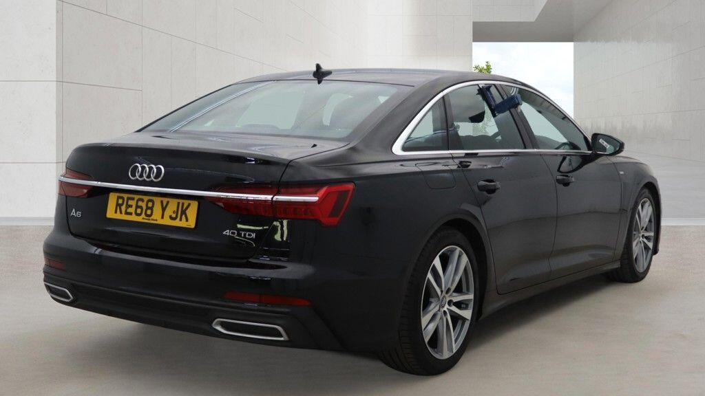 Audi A6 Saloon 2.0 Tdi 40 S Line S Tronic Euro 6 Ss Black #4