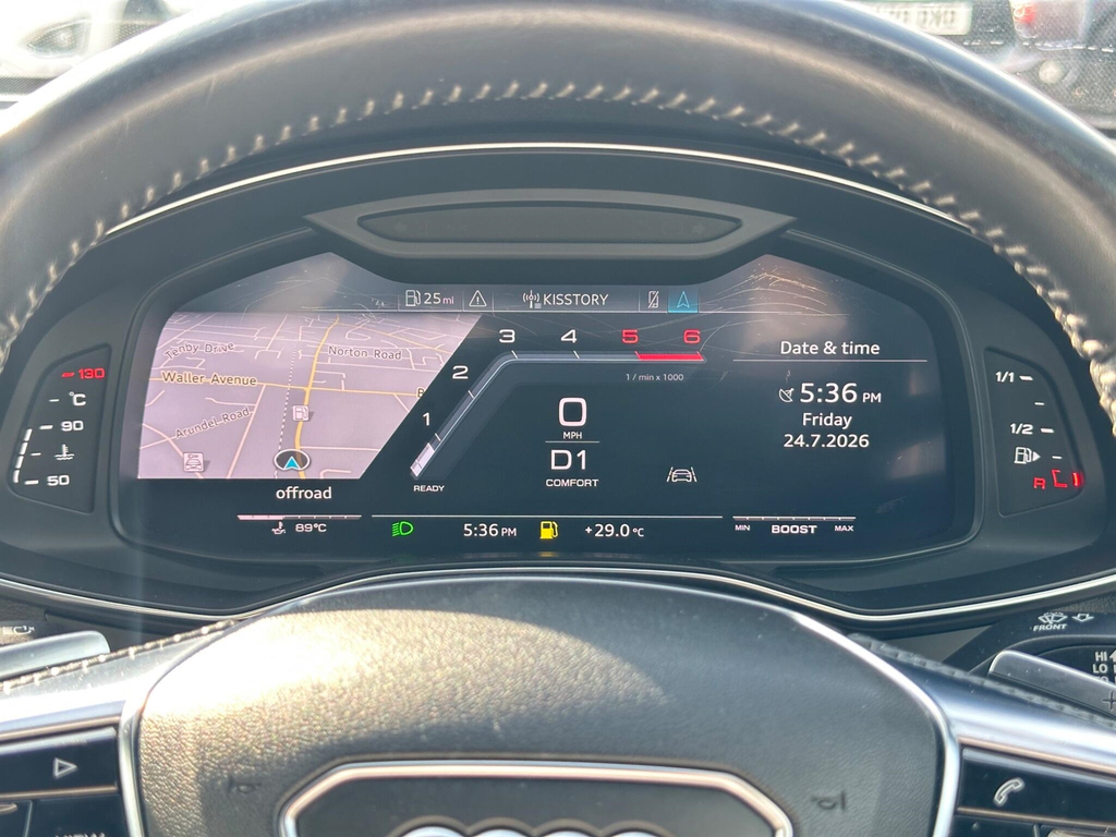 Audi S7 3.0 Tdi V6 Vorsprung Sportback Tiptronic Quattro E Black #13