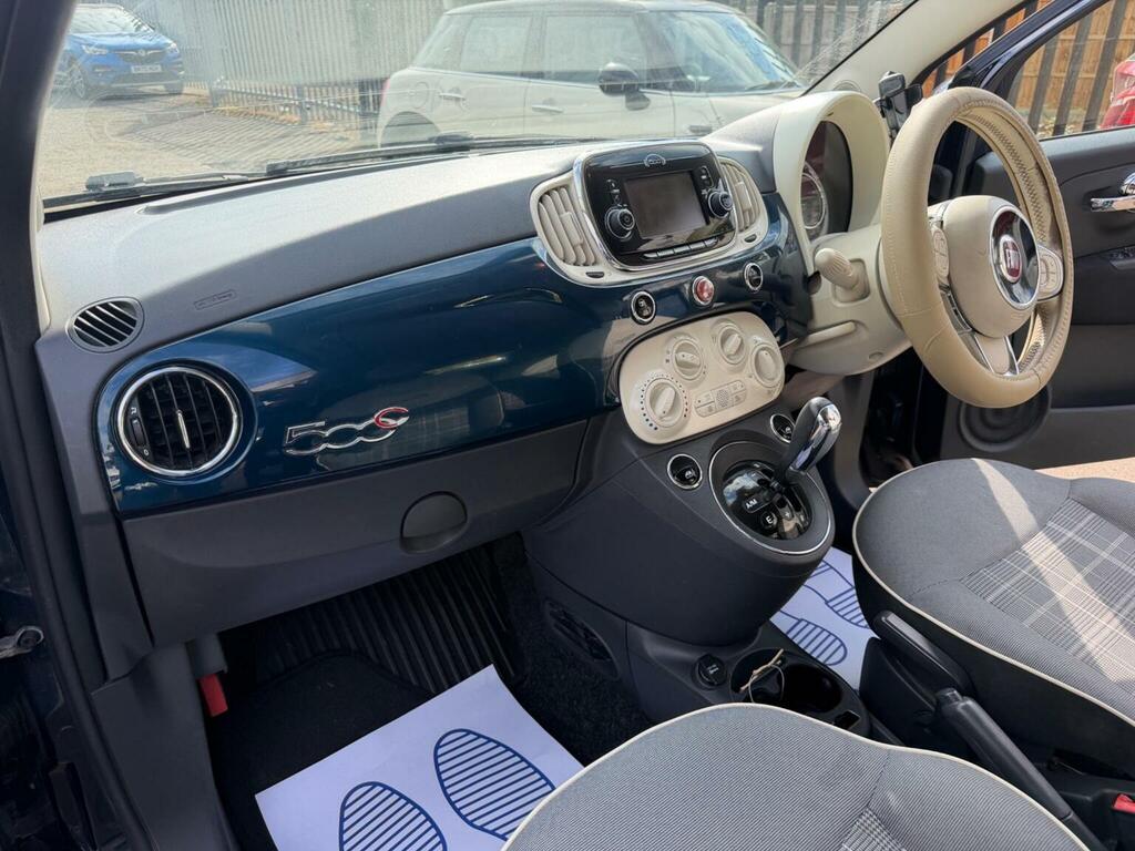 Fiat 500C 0.9 Twinair S Convertible Euro 6 Black #21