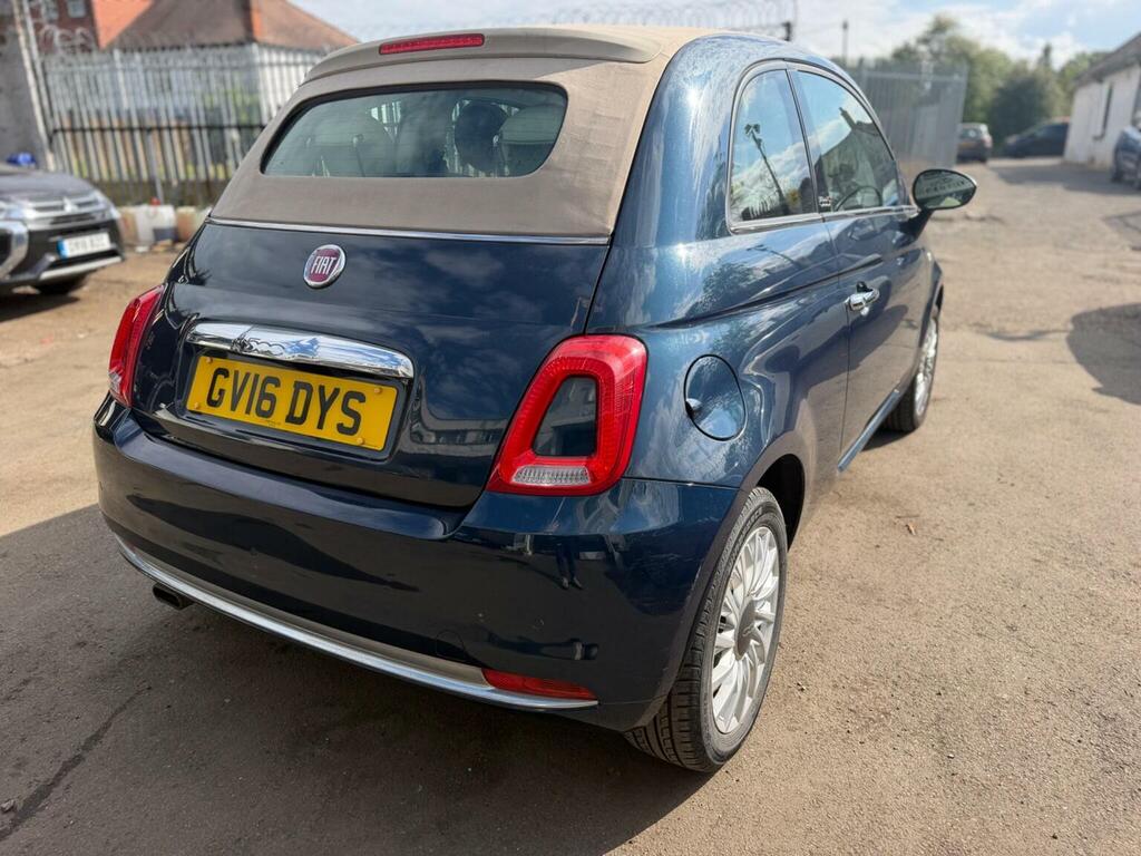 Fiat 500C 0.9 Twinair S Convertible Euro 6 Black #13