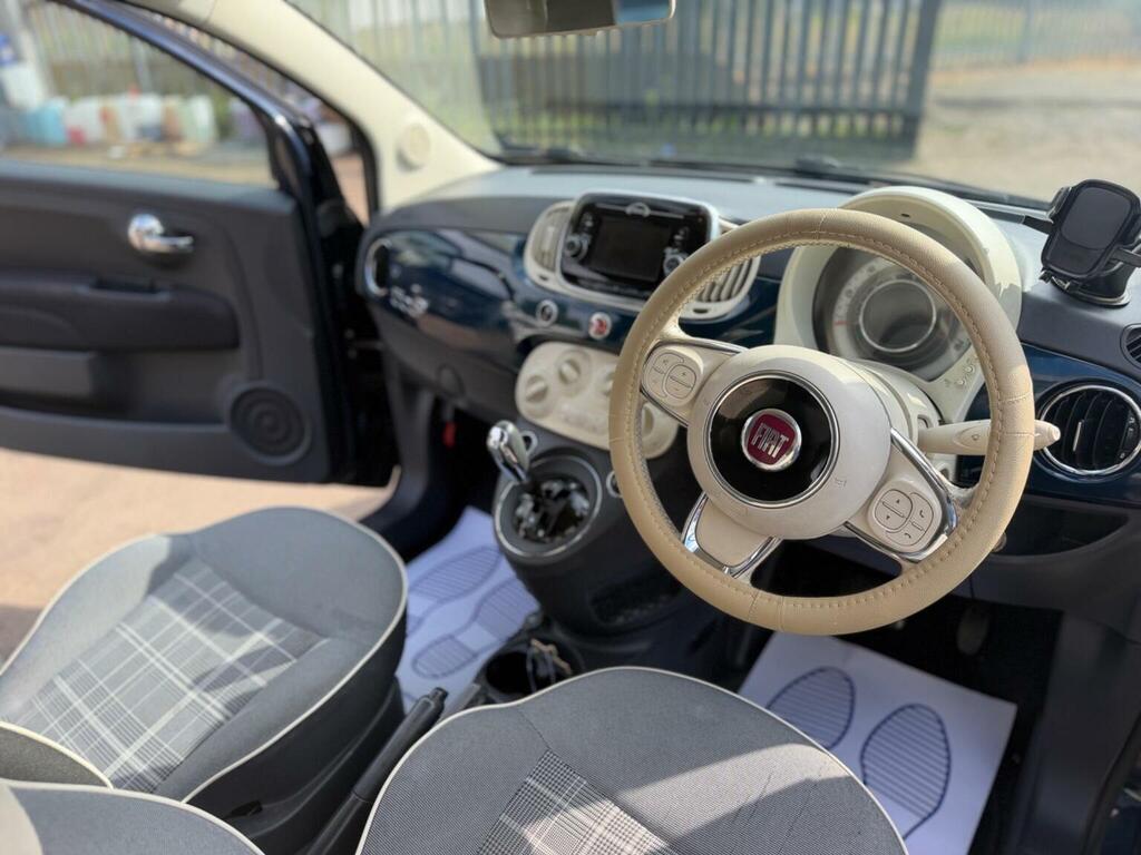 Fiat 500C 0.9 Twinair S Convertible Euro 6 Black #25