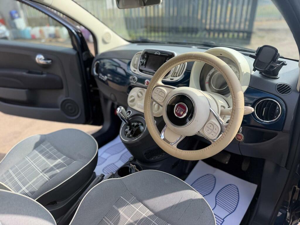 Fiat 500C 0.9 Twinair S Convertible Euro 6 Black #26