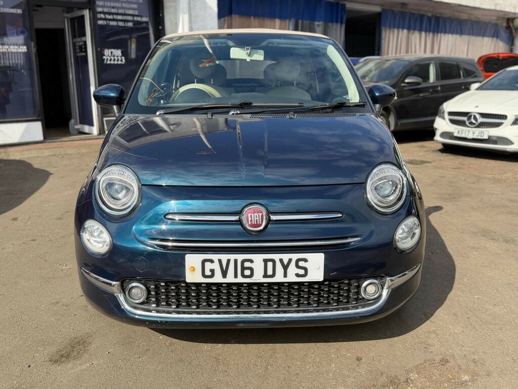 Fiat 500C 1.2 Lounge Dualogic Euro 6 Ss Blue #6