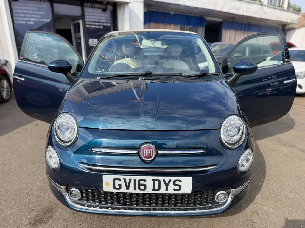 Fiat 500C 1.2 Lounge Dualogic Euro 6 Ss Blue #2