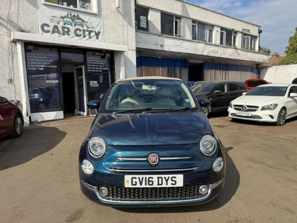 Fiat 500C 1.2 Lounge Dualogic Euro 6 Ss Blue #5