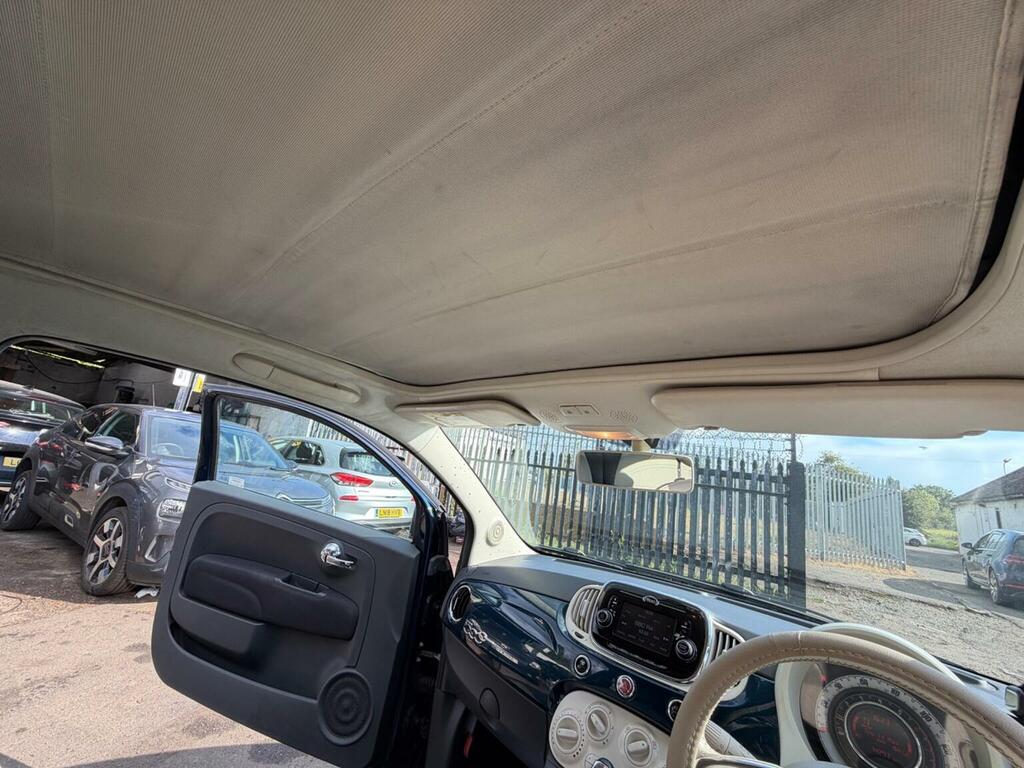 Fiat 500C 0.9 Twinair S Convertible Euro 6 Black #53