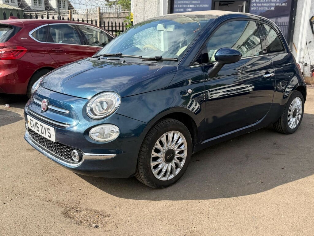 Fiat 500C 1.2 Lounge Dualogic Euro 6 Ss Blue #3