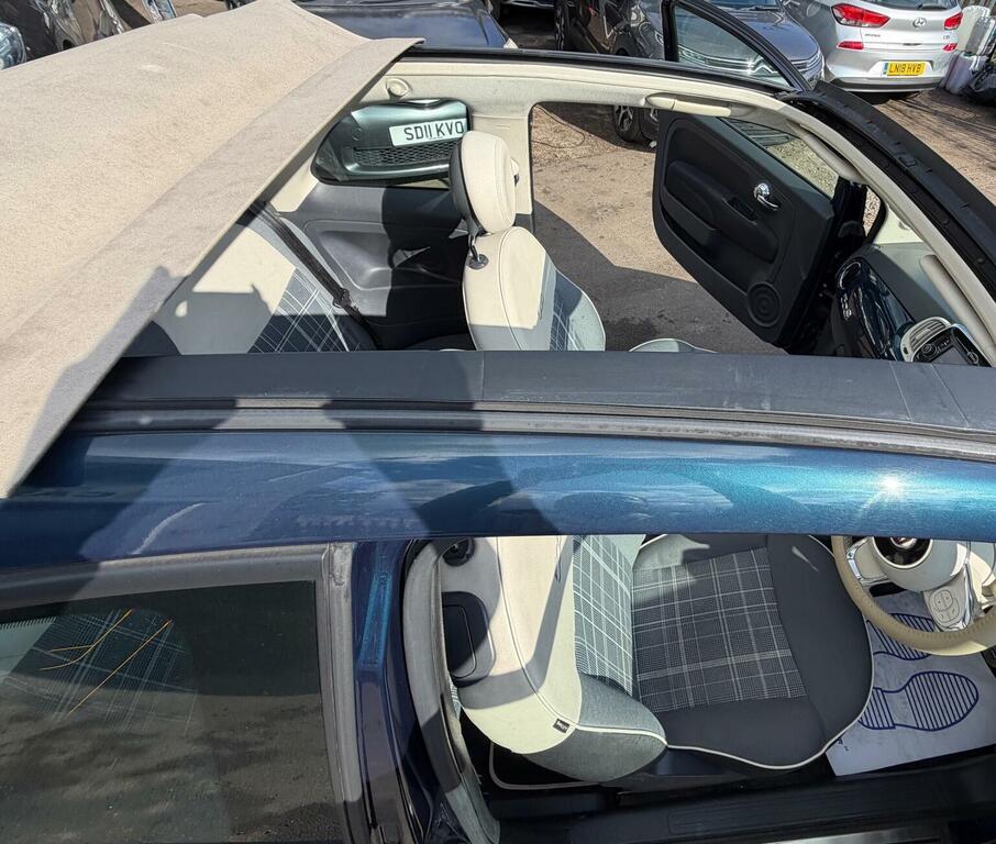 Fiat 500C 0.9 Twinair S Convertible Euro 6 Black #55