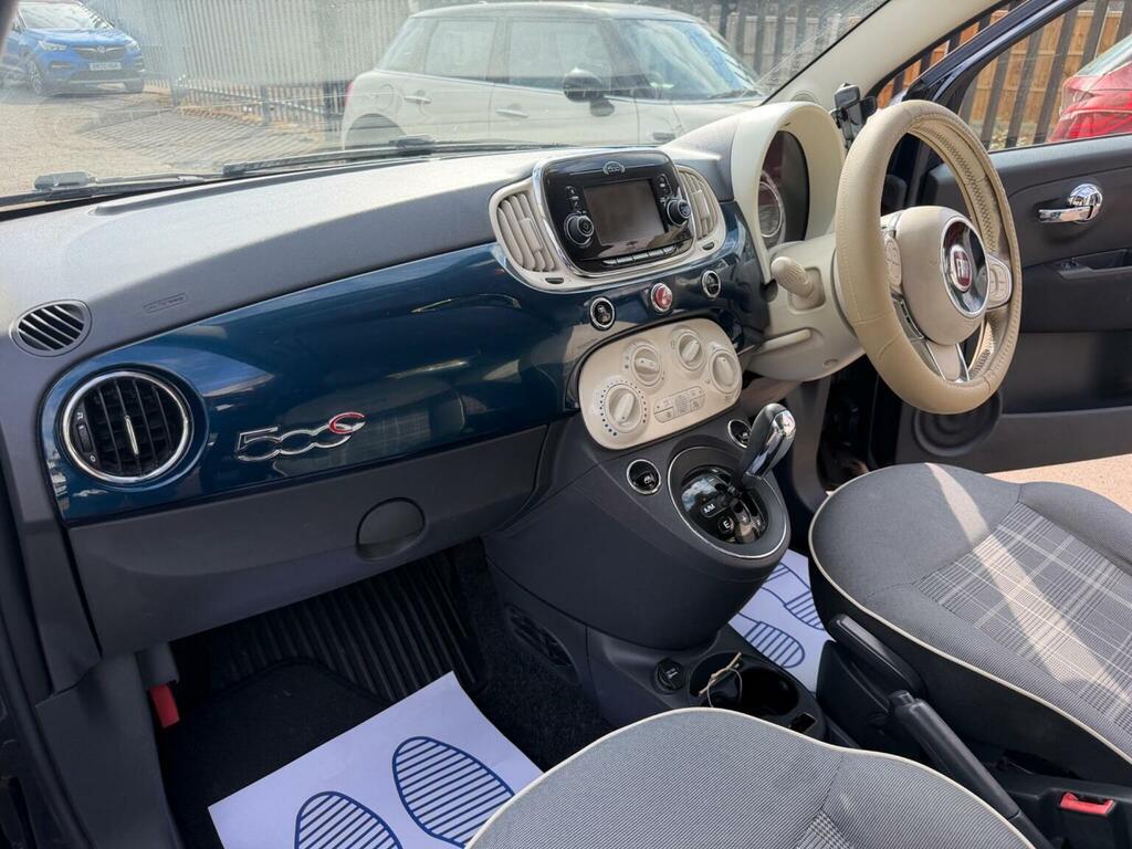 Fiat 500C 0.9 Twinair S Convertible Euro 6 Black #22