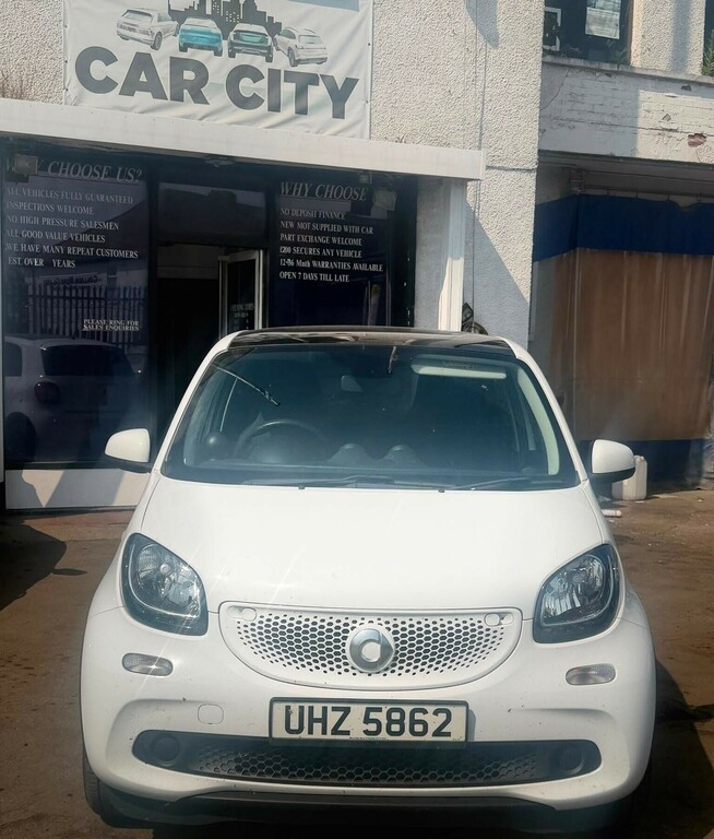 Smart Forfour 1.0 Edition White Twinamic Euro 6 Ss White #2