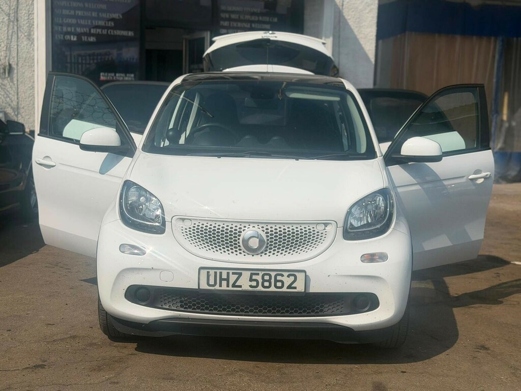 Smart Forfour 1.0 Edition White Twinamic Euro 6 Ss White #6